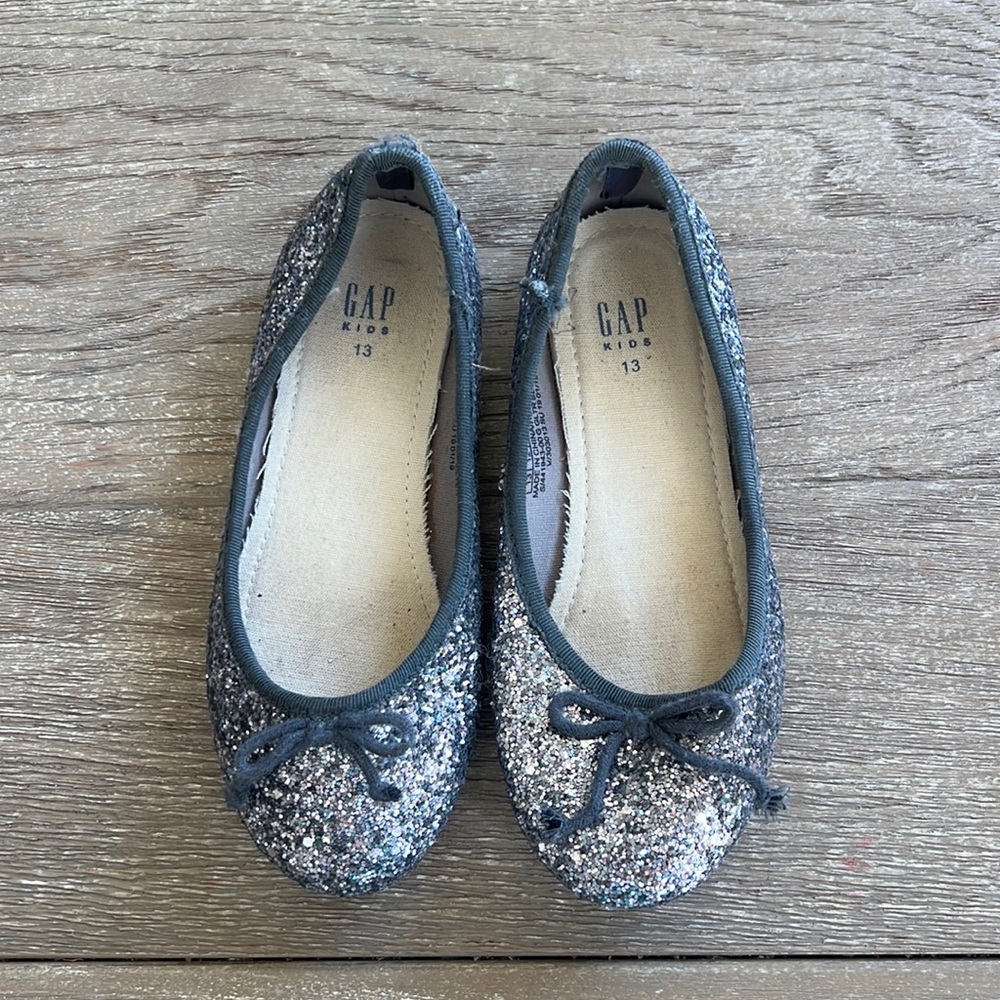 Gap sparkly ballerina flats 13